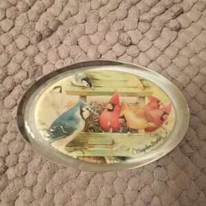 Marjolein Bastin glass paperweight